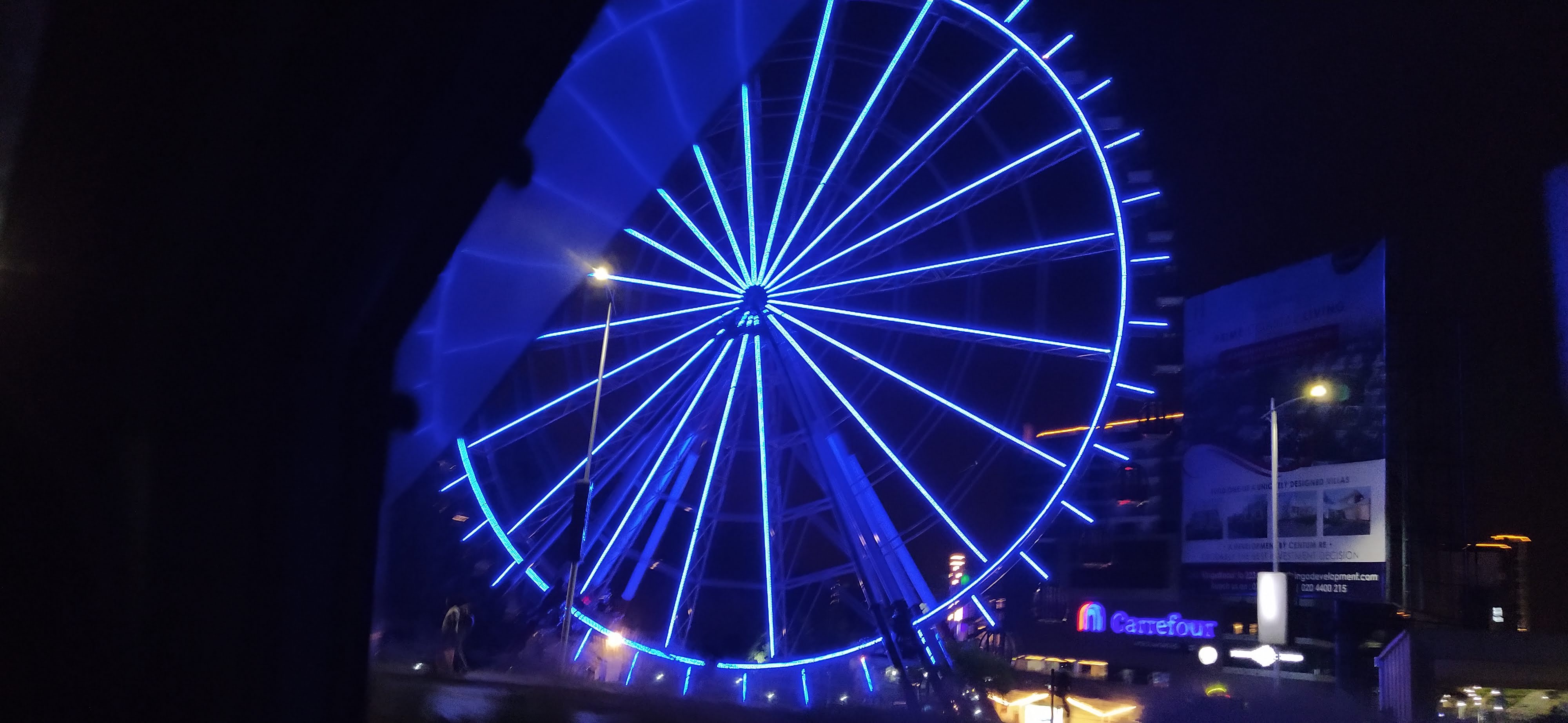 Two Rivers Mall Ferris Wheel - Night View3