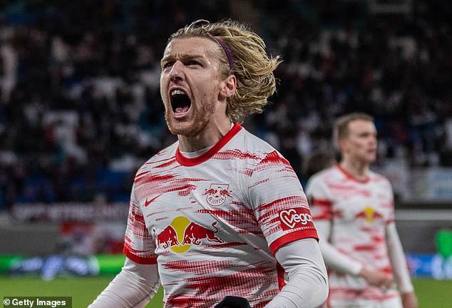 Emil Forsberg scored from the spot to make it 2-2 and ensure the sides are level going into the second-leg