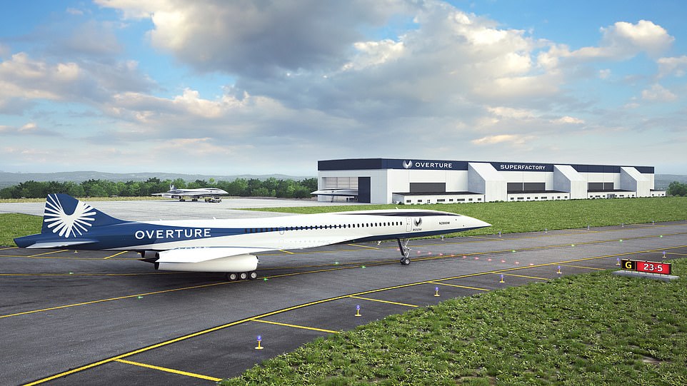 CEO and Boom Founder Blake Scholl describes Overture as 'kind of like if Concorde and a 747 had a baby'