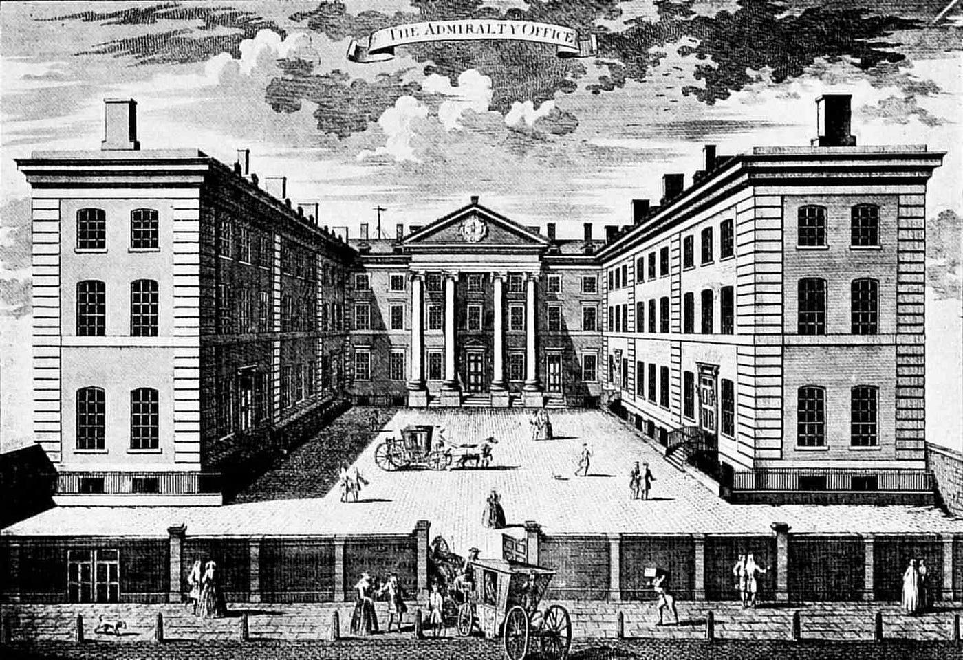 The Admiralty Office in the UK