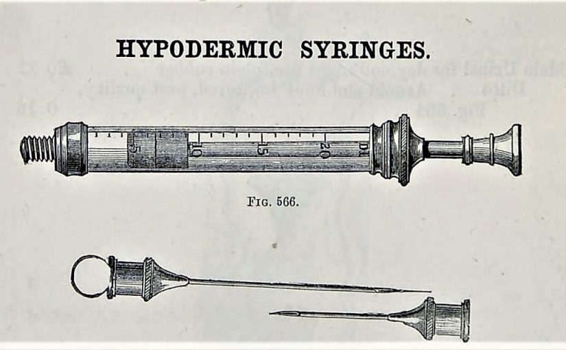 hypodermic syringe