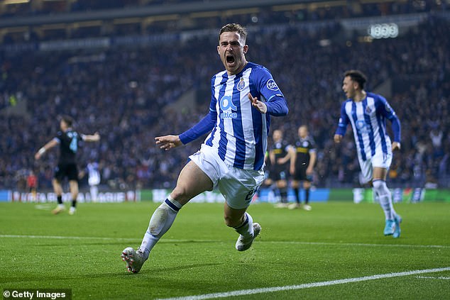 Toni Martinez scored a brace for Porto to give them the advantage in their tie with Lazio
