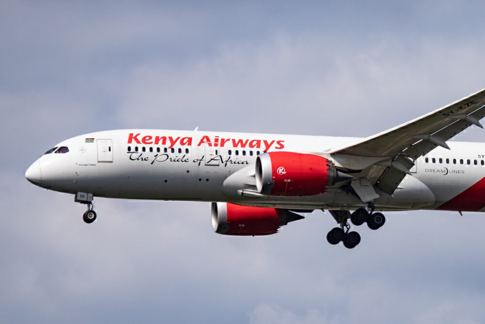 Kenya Airways Boeing 787-8 Dreamliner