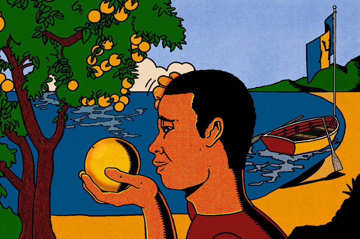 The origins of the grapefruit aren't clear, but appear to point to Barbados. 