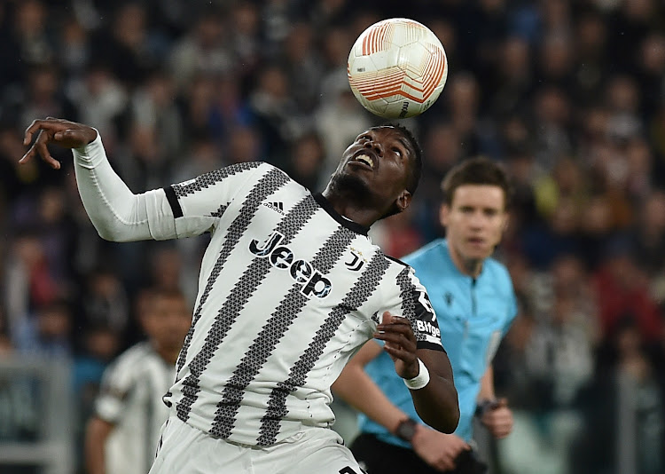 Juventus' Paul Pogba in action during a past match