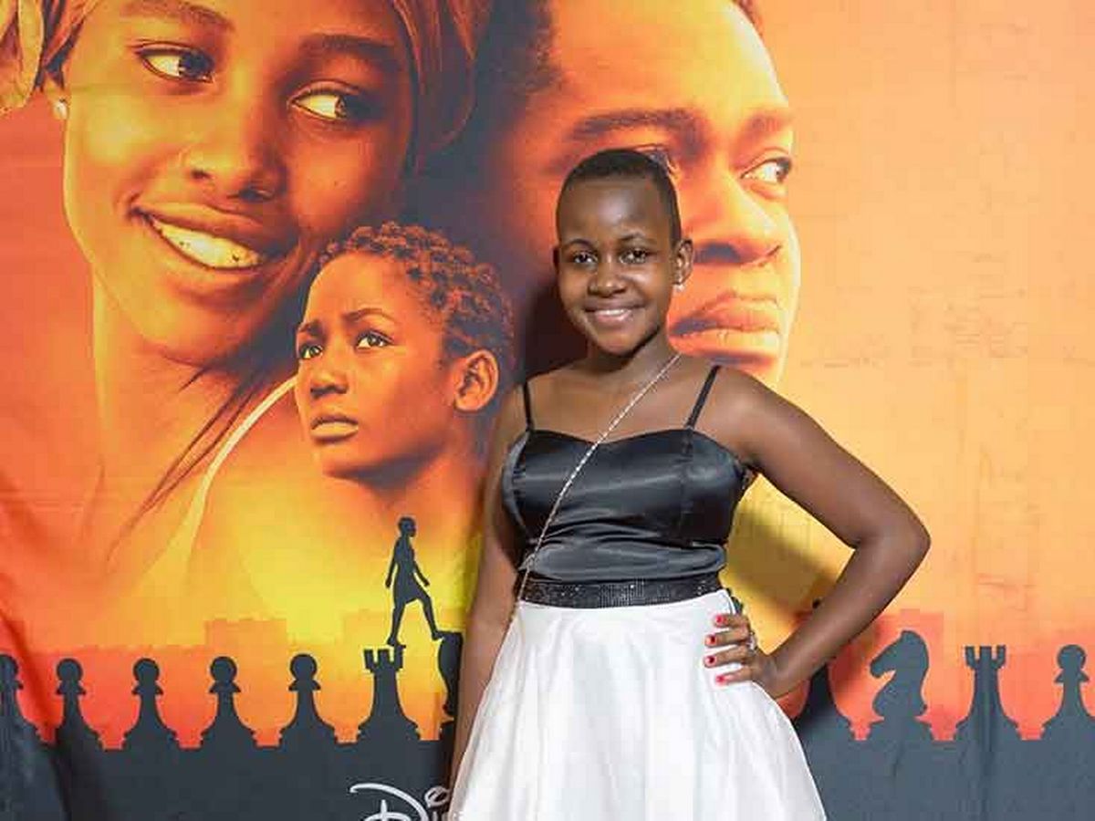  The young actress played the part of Gloria, a pal of chess prodigy Mutesi